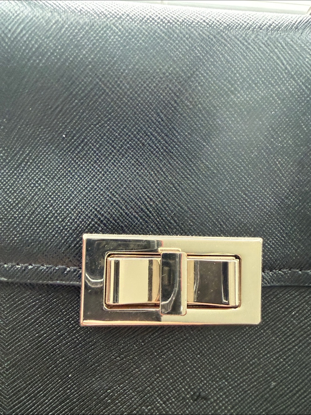 kate spade Black Crossbody Top-Handle Bag with Gold Hardware - Picture 4 of 4